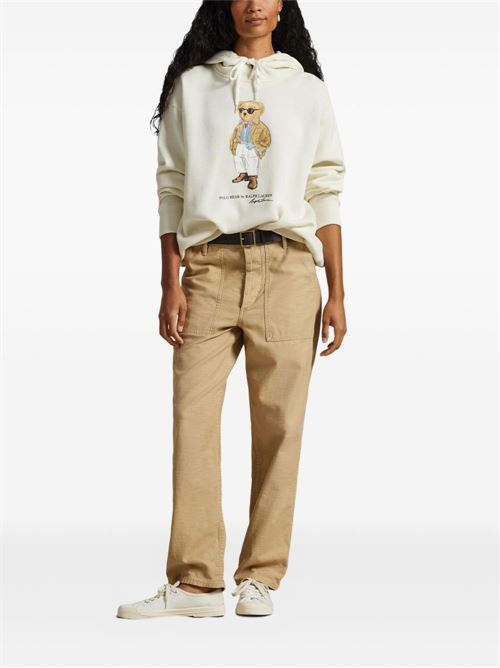 Felpa donna Polo Bear con cappuccio POLO RALPH LAUREN | 211A96598001